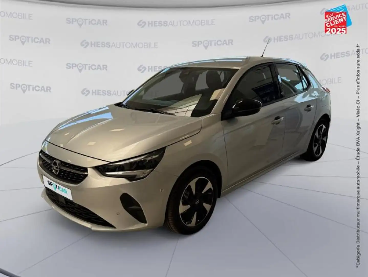 Opel Corsa-e Electric 136ch Business Gris - 1