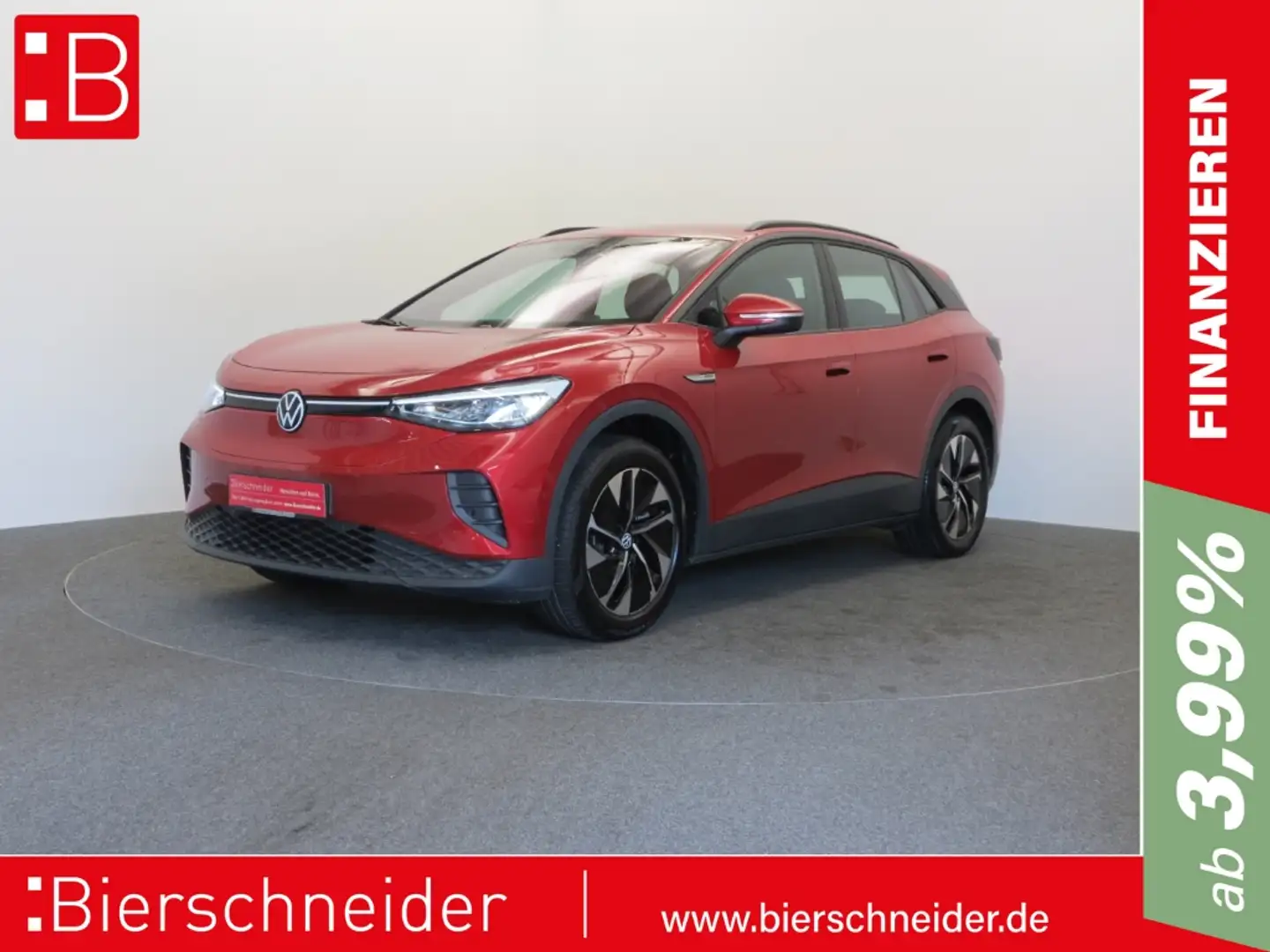 Volkswagen ID.4 Pro Perf. DIGITAL COCKPIT 19 WÄRMEPUMPE LED AHK NA Czerwony - 1