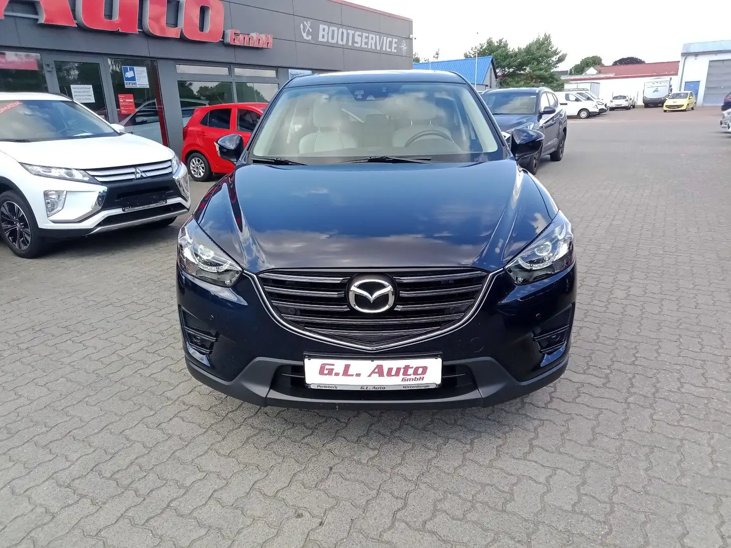 Mazda CX-5 Sports-Line/ALLRAD/LEDER/LED/AHK/KAM/NAV/BO Bleu - 2