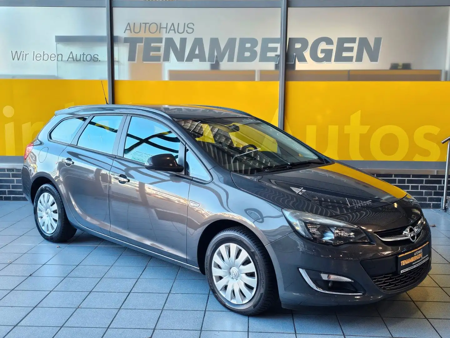 Opel Astra J ST Edition AHK 1.7 Diesel Gris - 1