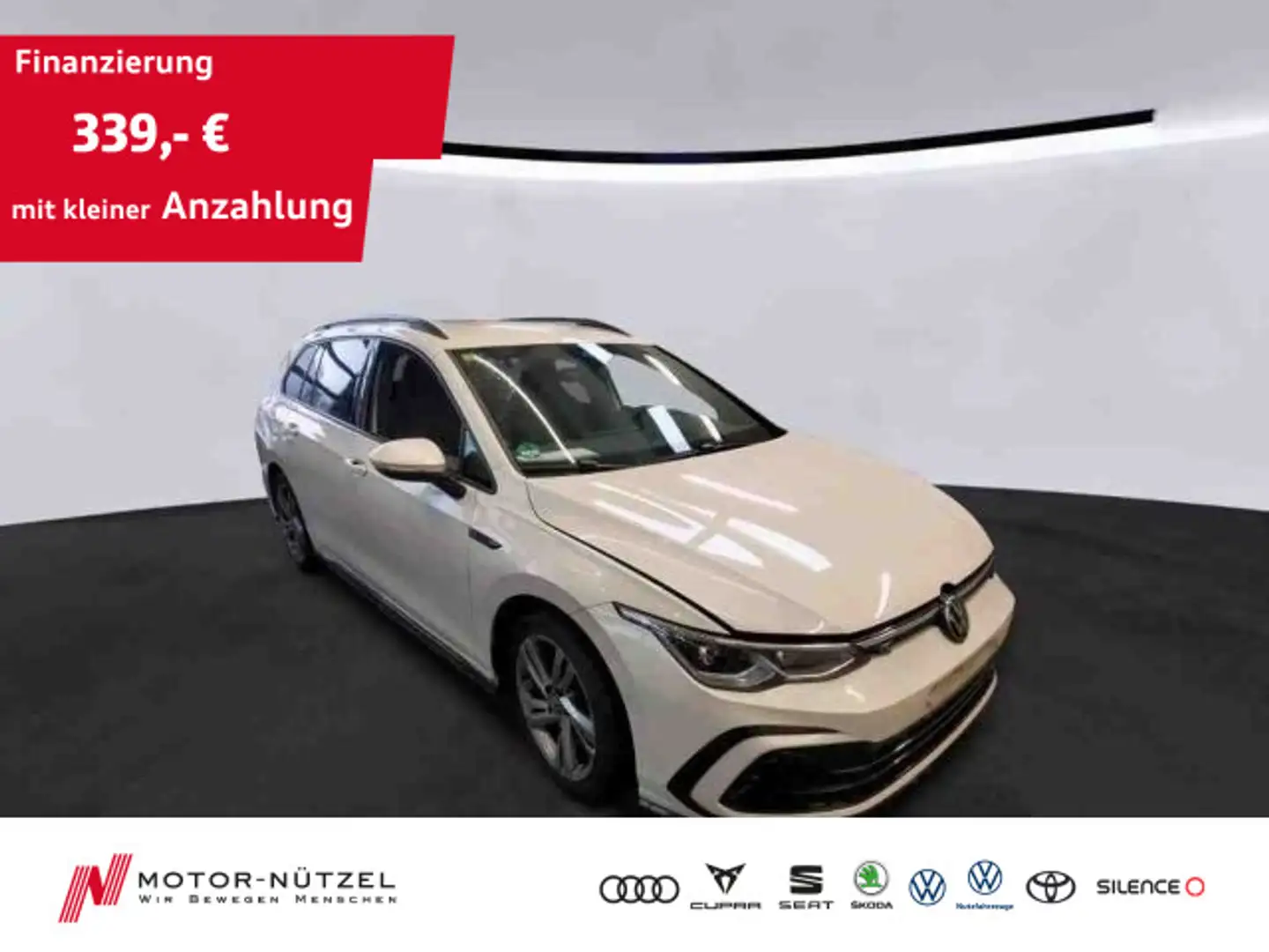 Volkswagen Golf Variant Golf VIII Variant 2.0 TDI DSG R-LINE LEDplus+AHK Weiß - 1