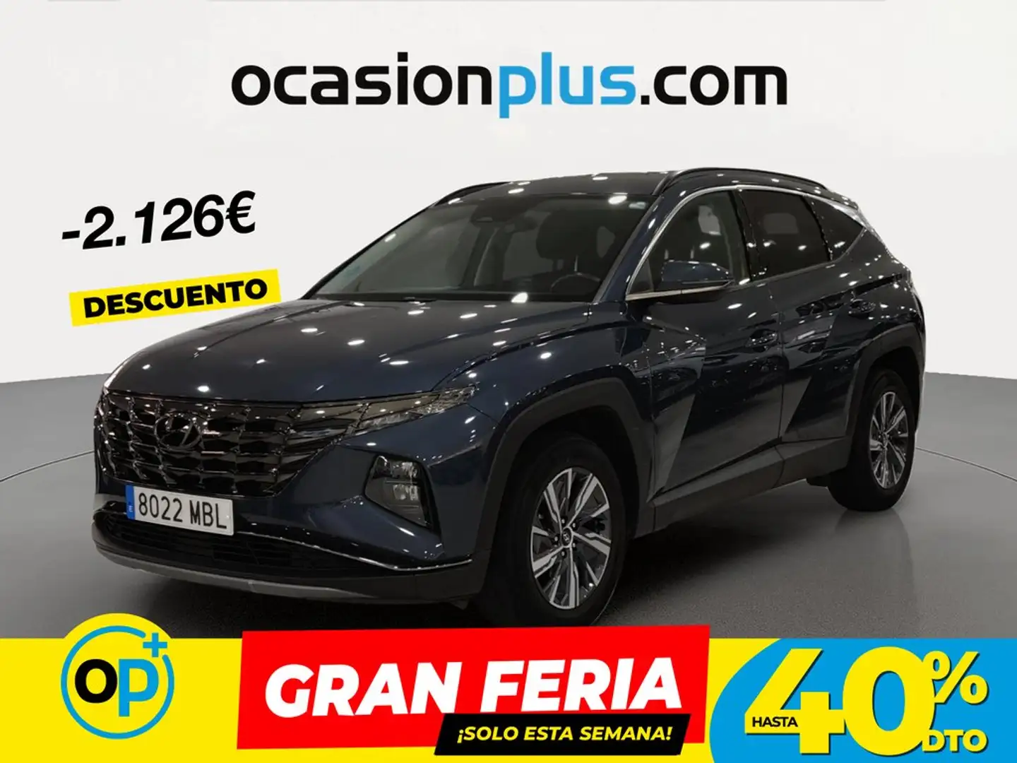 Hyundai TUCSON 1.6 TGDI HEV Maxx AT Azul - 1