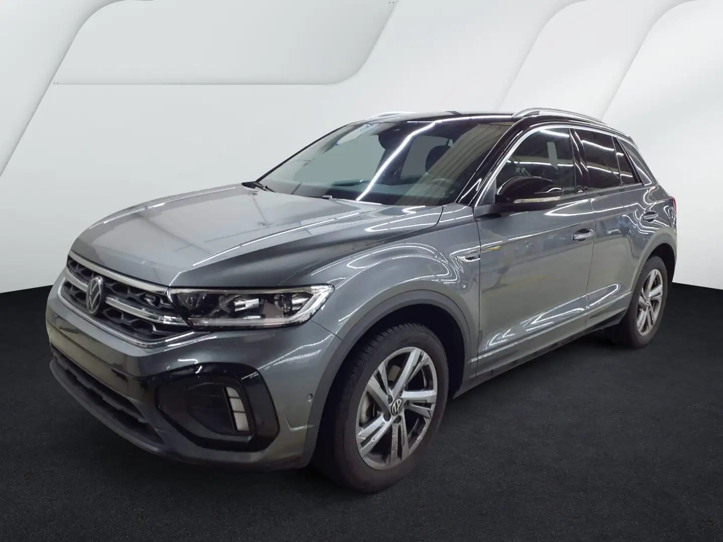 Volkswagen T-Roc 1.5 TSI DSG R-LINE *AHK *LED *ACC *VIRTUAL *RKAM Grau - 2