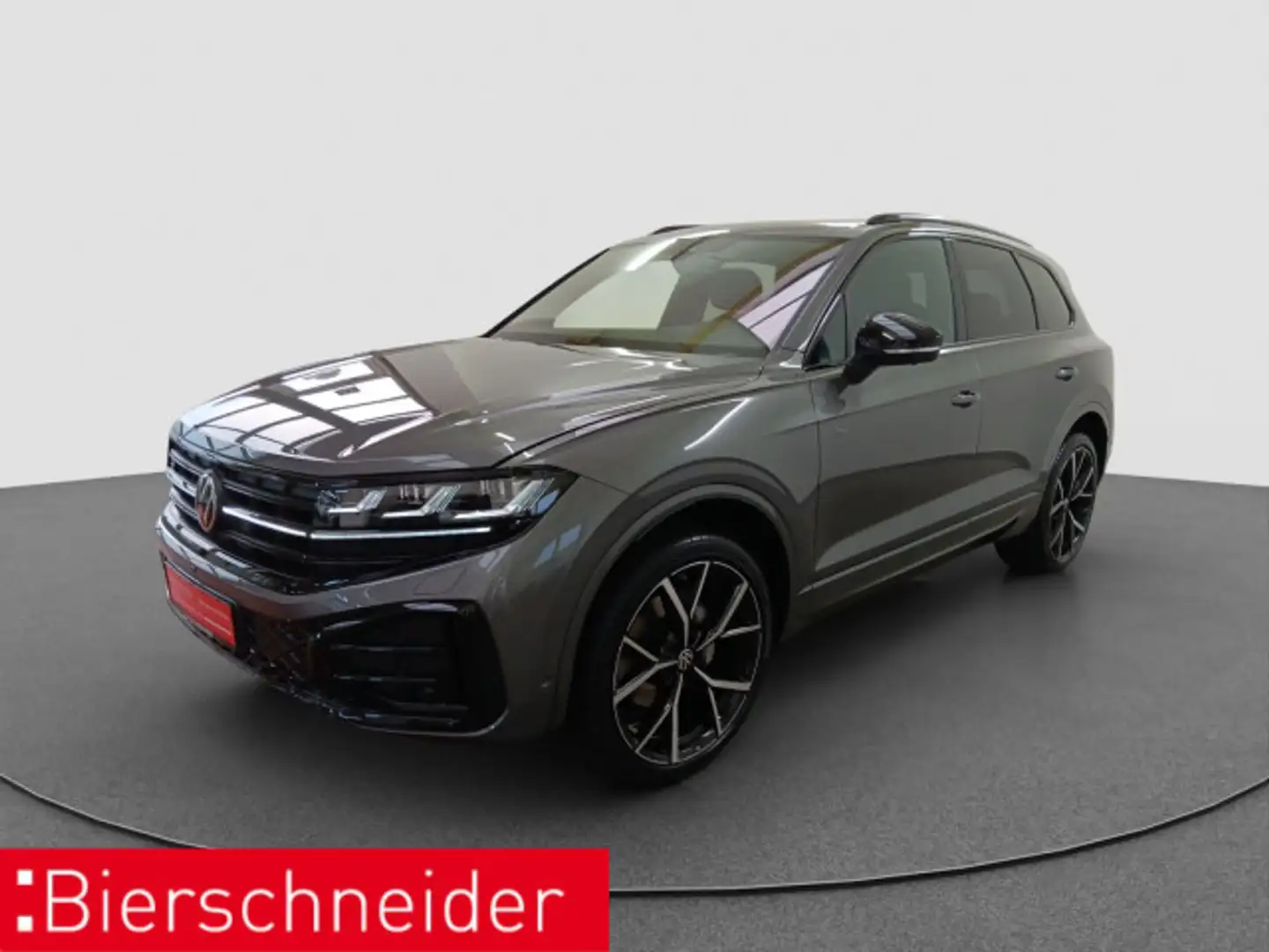 Volkswagen Touareg 3.0 TDI R-Line Black VOLL! 22 AHK PANO S Grau - 2