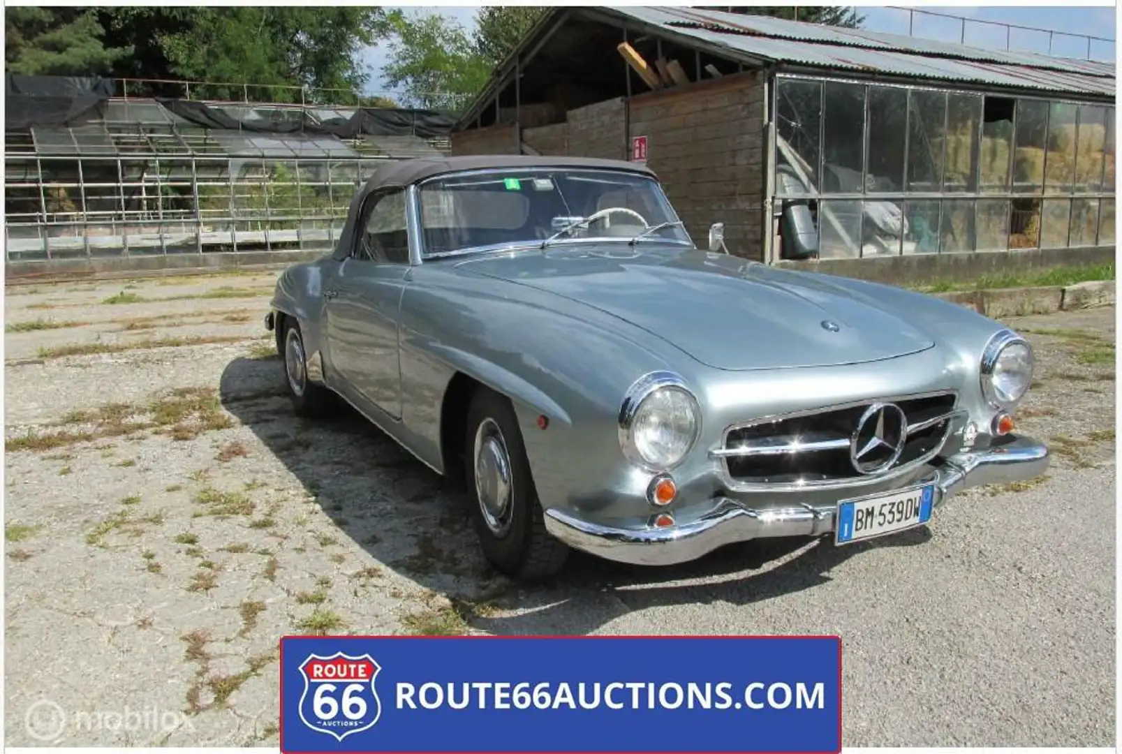 Mercedes-Benz 190 190SL 1956 | Route 66 Auctions Gri - 1