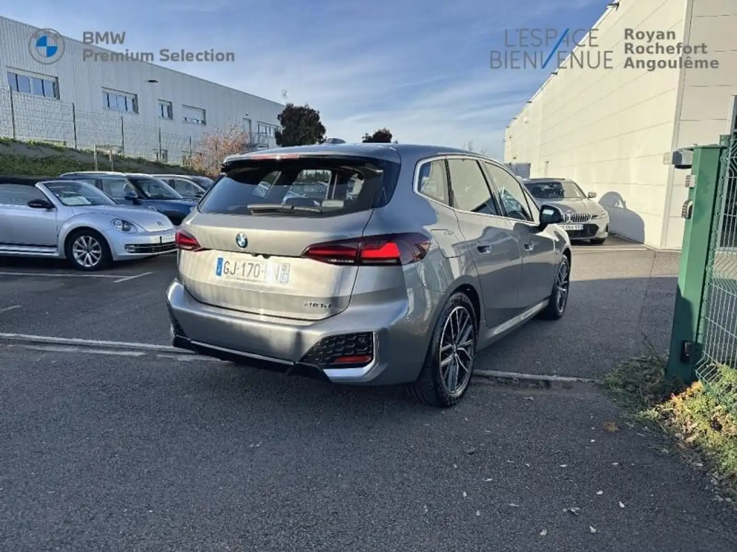 BMW 218 218d 150ch M Sport DKG7 Gris - 2