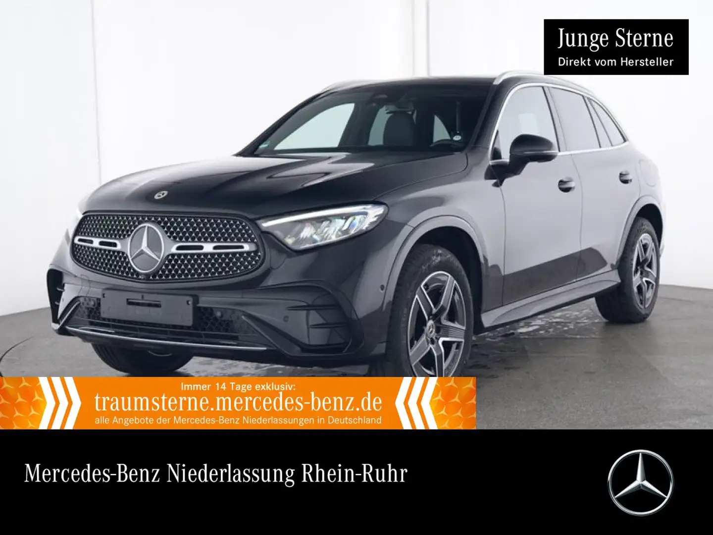Mercedes-Benz GLC 300 e 4M AMG+PANO+AHK+LED+KAMERA+TOTW+KEYLESS Schwarz - 1