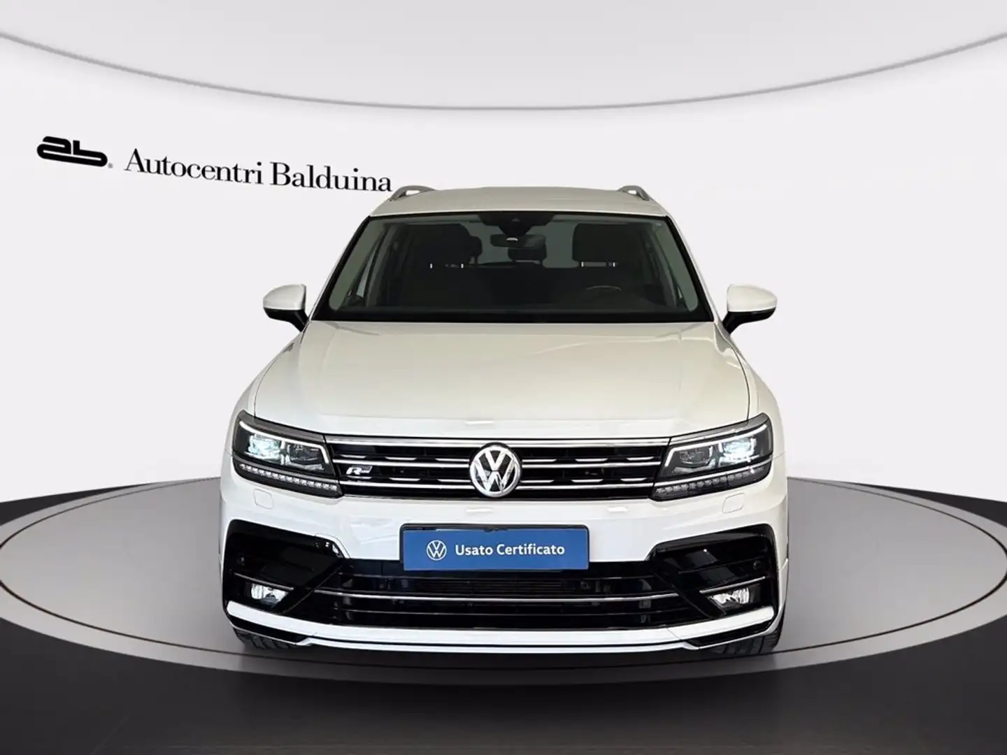 Volkswagen Tiguan Allspace 2.0 tdi advanced r-line exterior pack 4motion 150c Bianco - 2