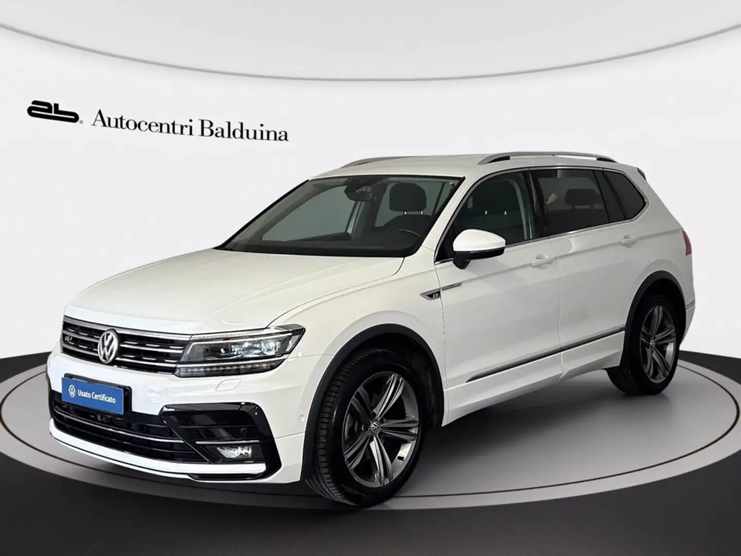 Volkswagen Tiguan Allspace 2.0 tdi advanced r-line exterior pack 4motion 150c Bianco - 1