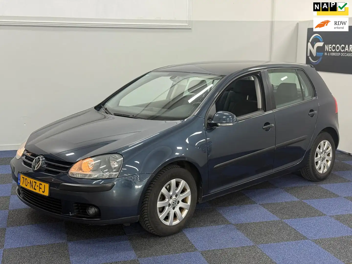 Volkswagen Golf 1.4 FSI Comfortline / RIJDT SCHAKELT GOED / NIEUWE Blau - 1