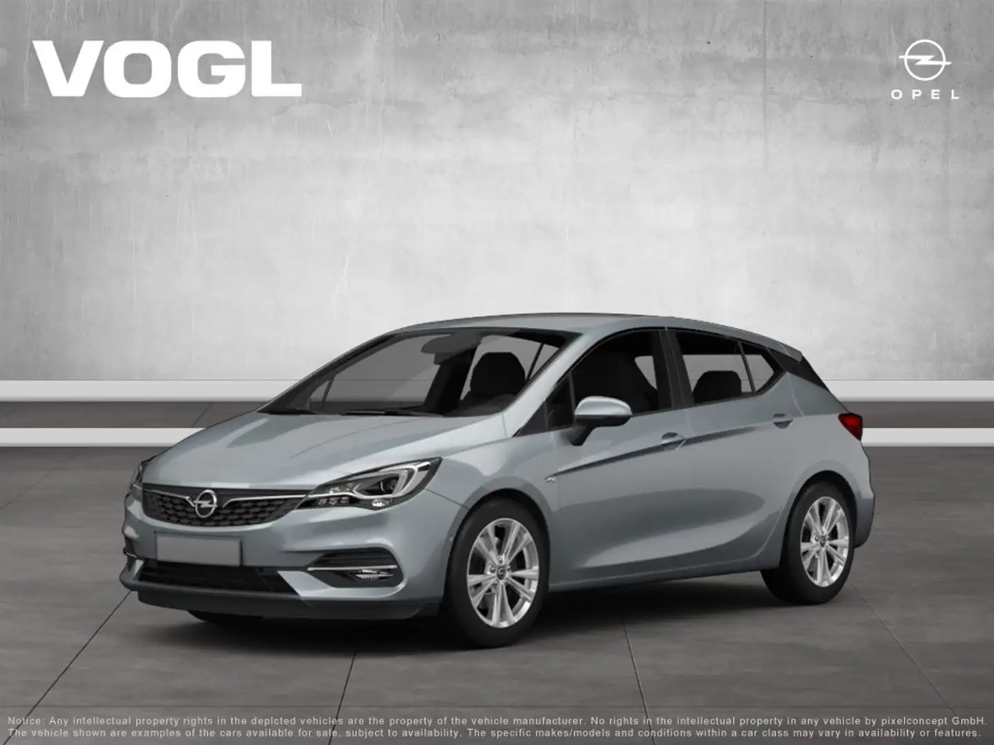 Opel Astra 1.4 Turbo AHK DAB RFK SHZ Grau - 1