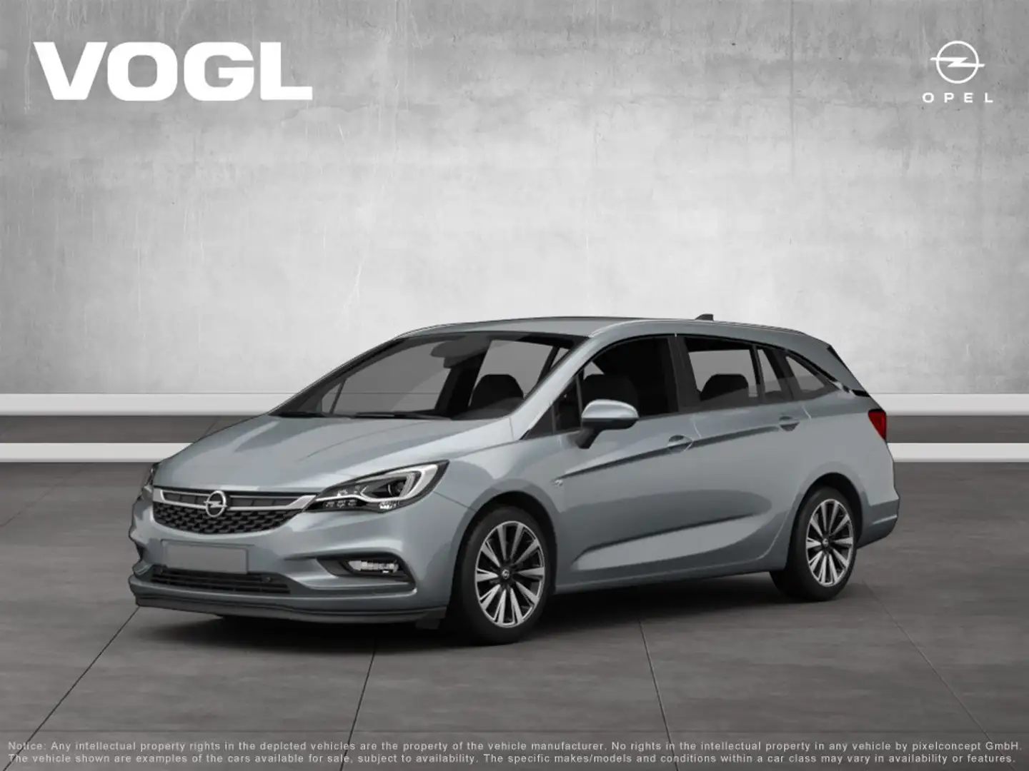 Opel Astra 1.4 Turbo Innovation Start/Stop Grau - 1