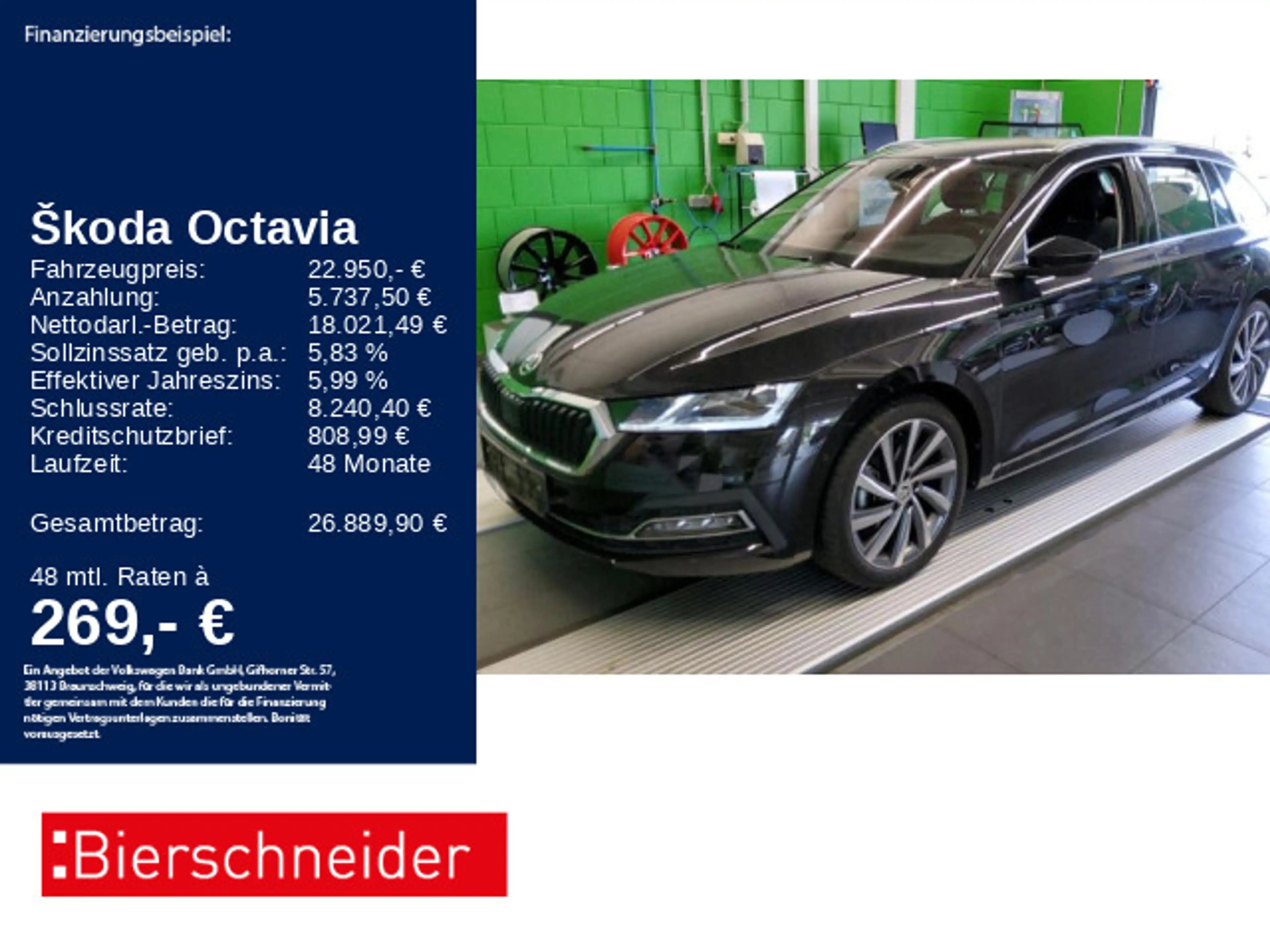 Skoda Octavia Combi 2.0 TDI DSG Style AHK MATRIX STAND