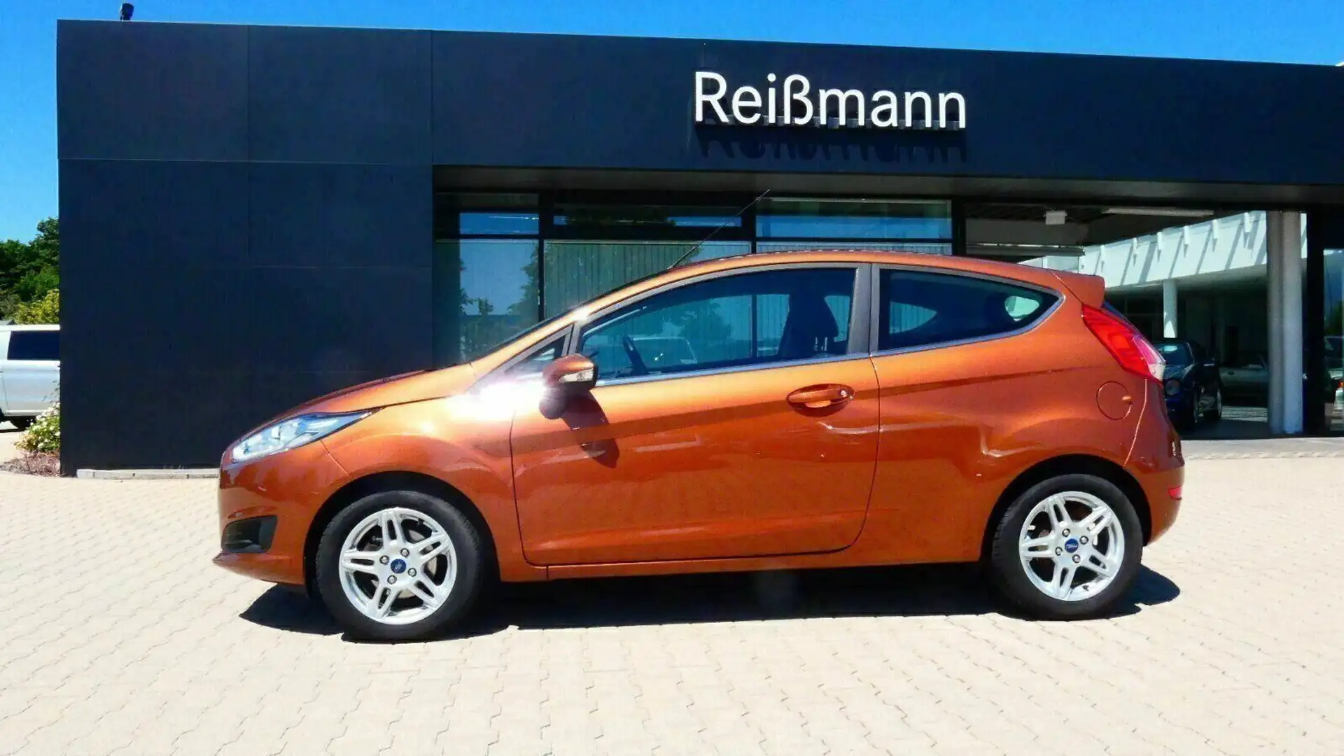 Ford Fiesta 1.0 EcoBoost Titanium Navi/Klima/Zusatzhz. Brun - 1