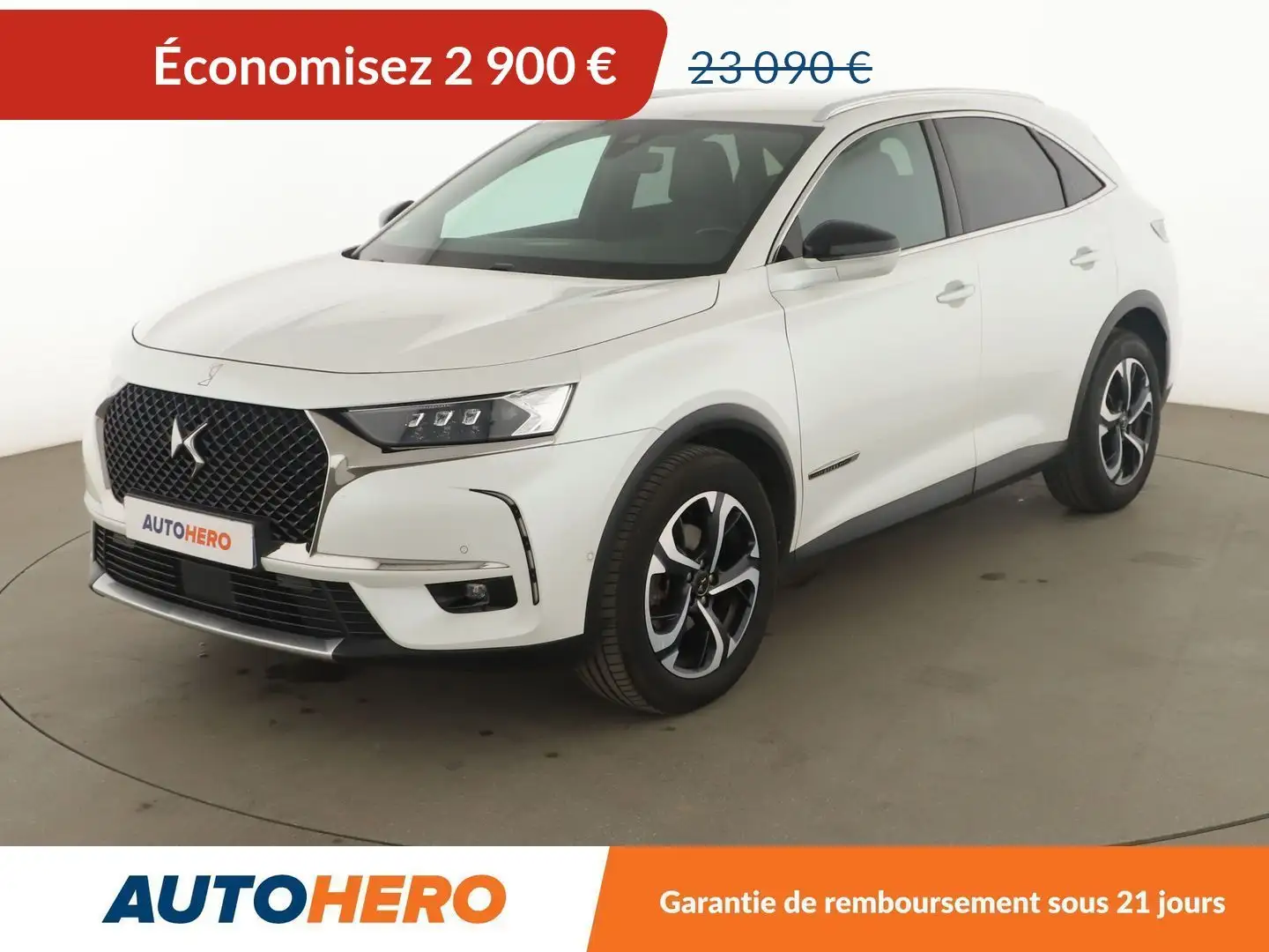 DS Automobiles DS 7 Crossback 1.5 Blue-HDi Executive Automatique Blanc - 1