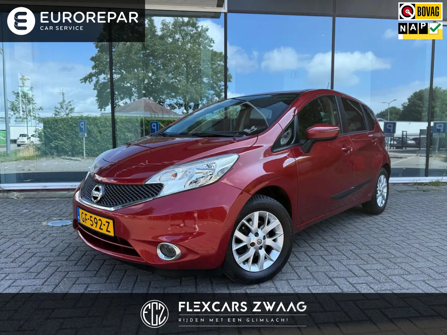Nissan Note 1.2 Connect Edition - Navi - Climate - Org.NL Rood - 1