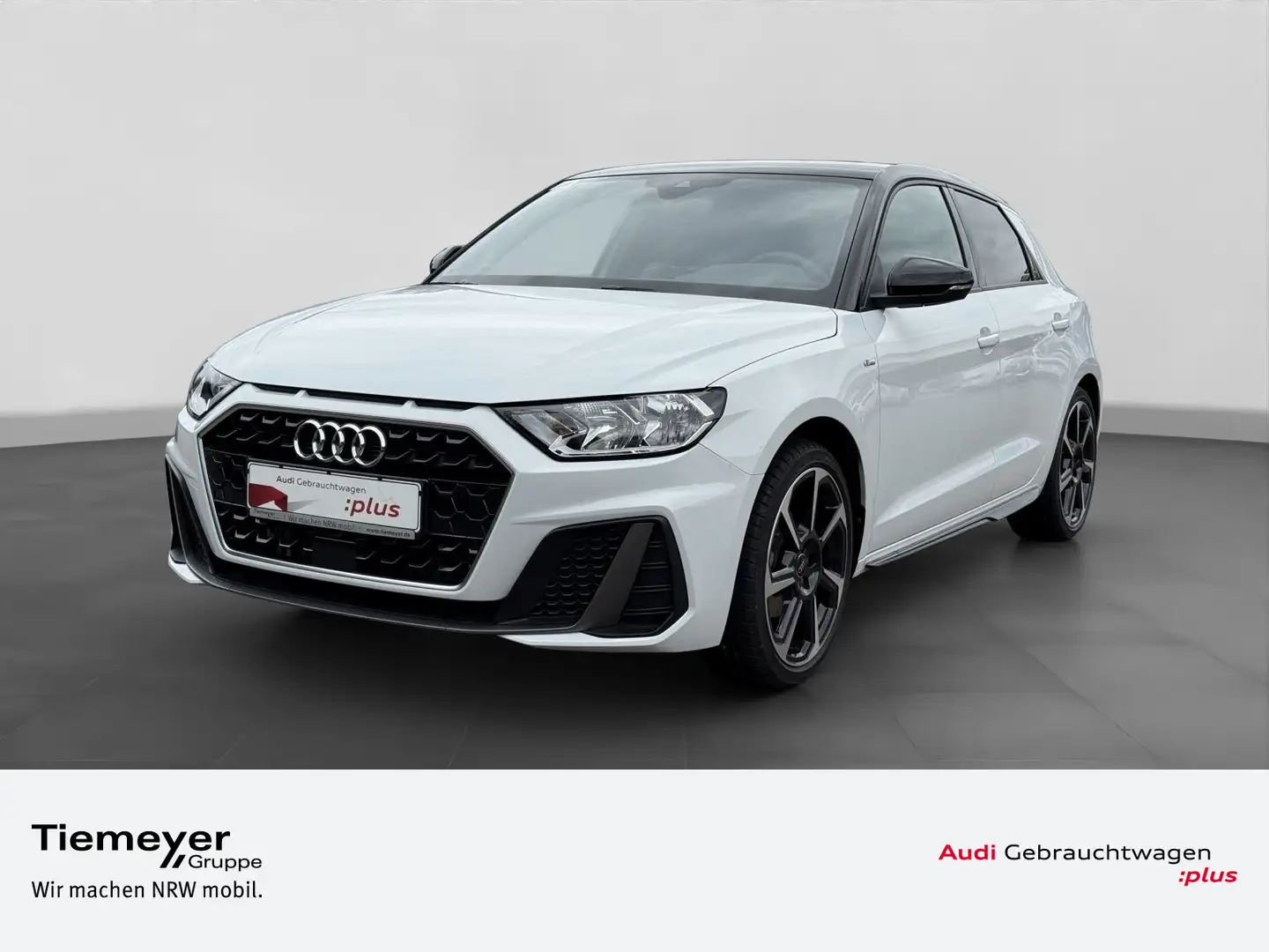 Audi A1 35 TFSI 2x S LINE LM18 SITZHZ PDC A Blanc - 1