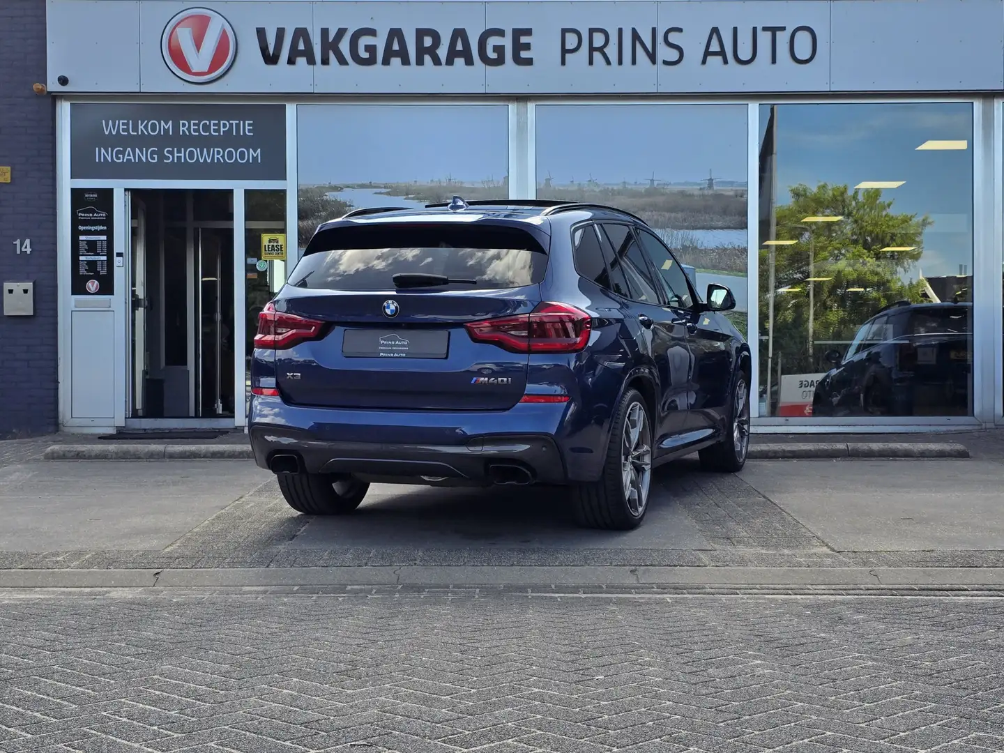 BMW X3 M40i xDrive High Executive M-Sport |PANO|360CAM|H/ Blauw - 2