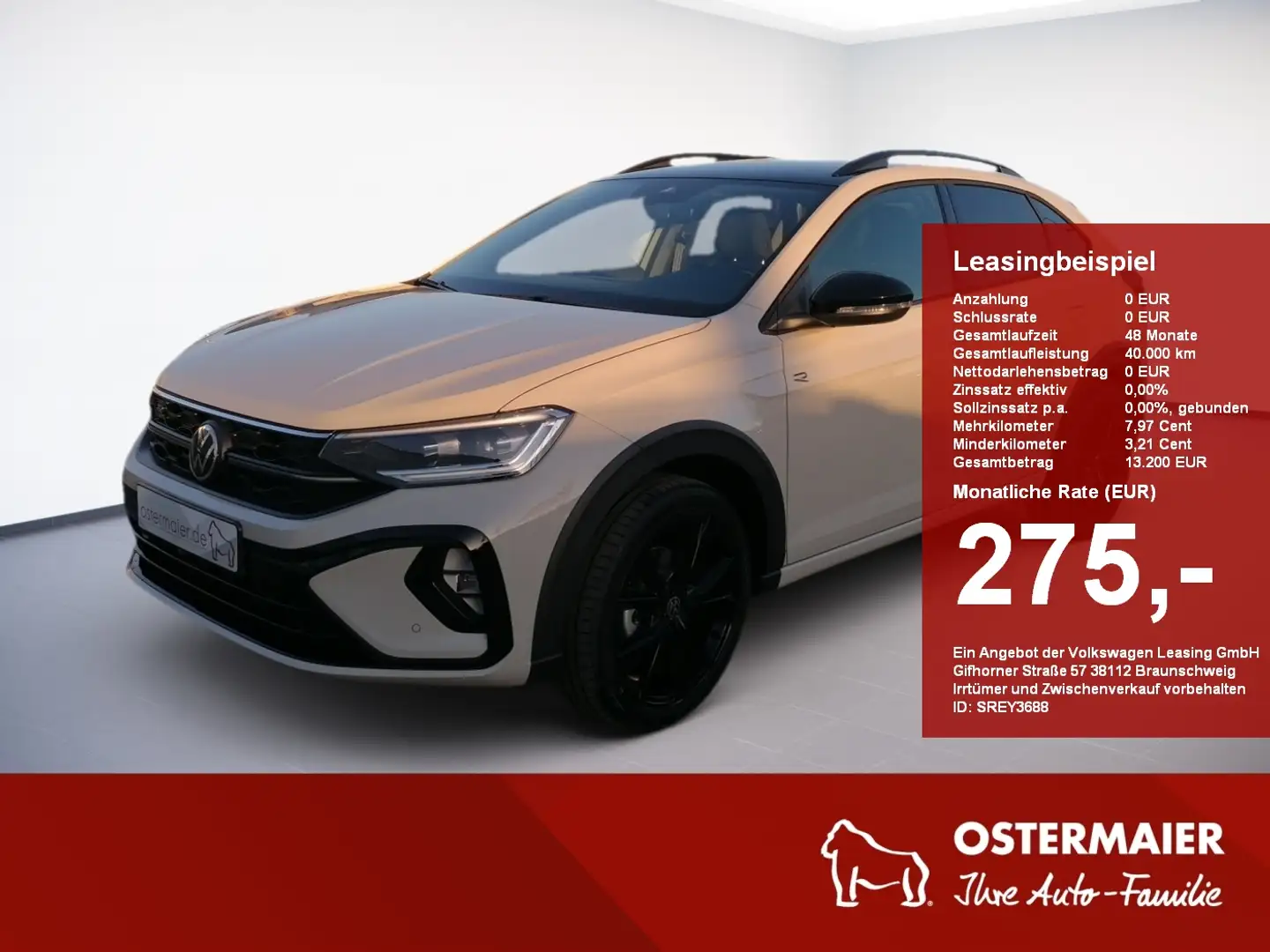 Volkswagen Taigo R-LINE BLACK STYLE 1.0TSI 116PS.DSG.MATRIX.CLIMA.K Noir - 1