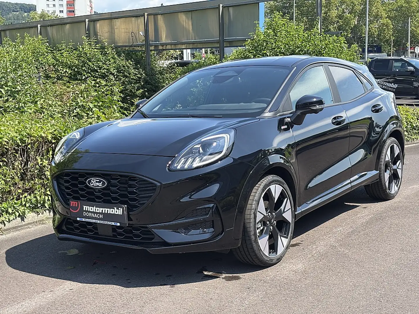 Ford Puma 1,0 EcoBoost Hybrid ST-Line X Zwart - 1