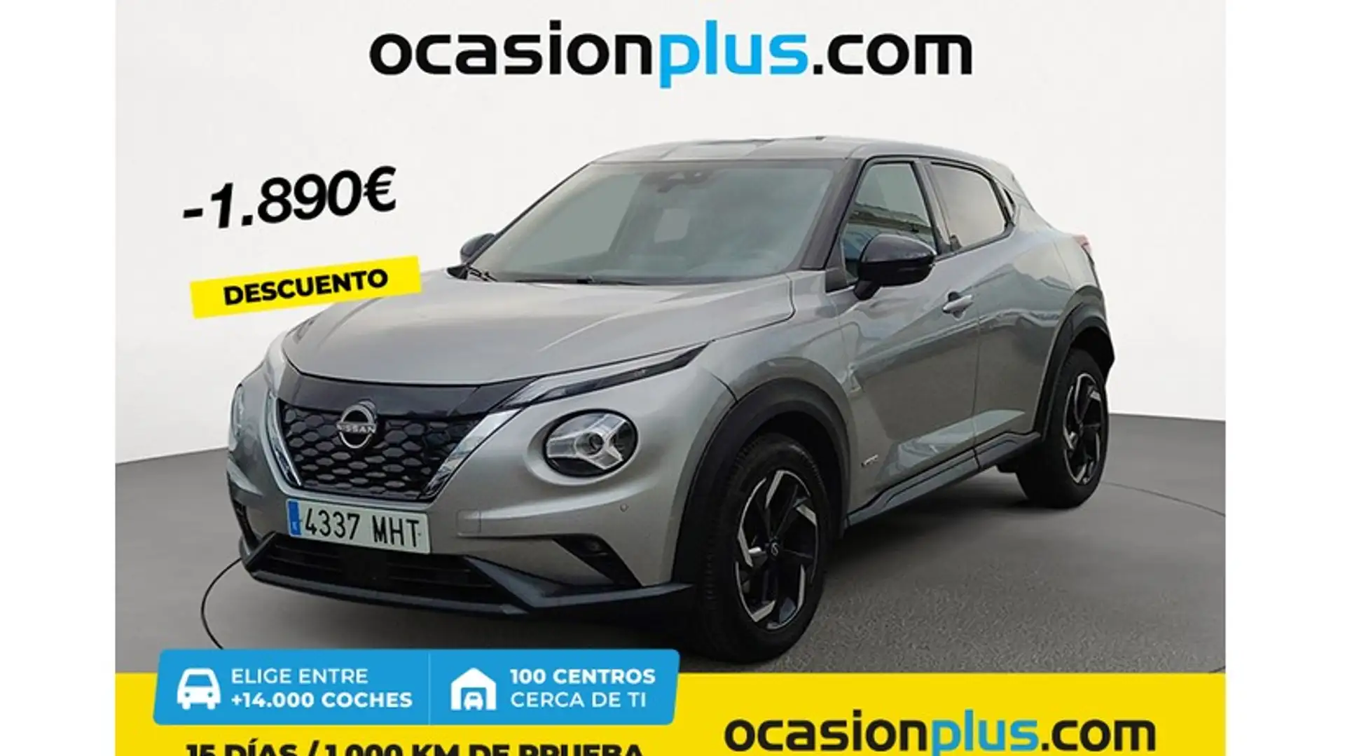 Nissan Juke 1.6 Hybrid N-Connecta Auto Plateado - 1