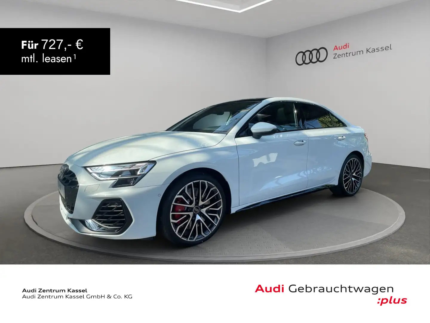 Audi S3 TFSI Pano Matrix Titan-AGA HuD Weiß - 1