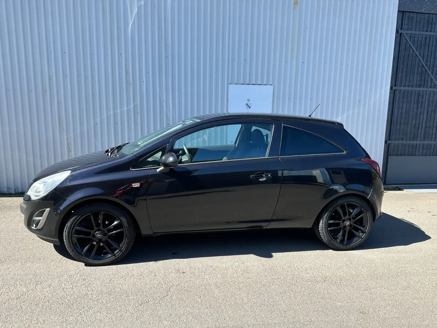 Opel Corsa D Edition,Klima, Super Optik Schwarz - 2