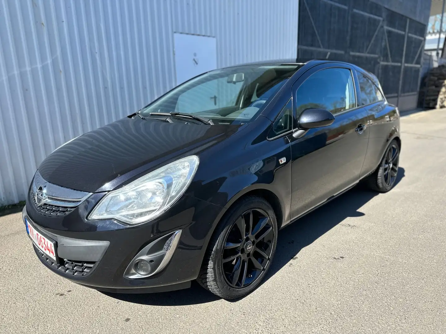Opel Corsa D Edition,Klima, Super Optik Schwarz - 1