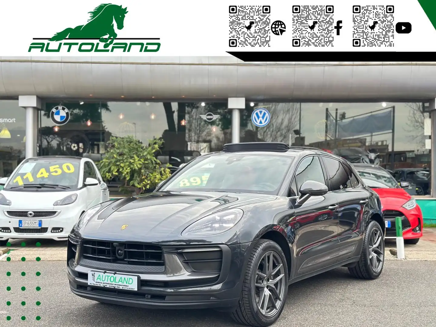 Porsche Macan 2.0 T *Fulloptional*Tua in 30 Giorni*NoSuperBollo Grigio - 1