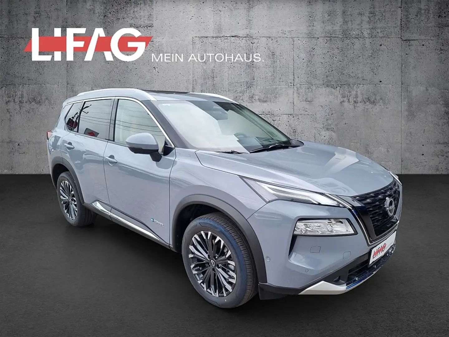 Nissan X-Trail 1,5 VC-T e-Power 4x4 Allrad Tekna+, neues Model... Grau - 1