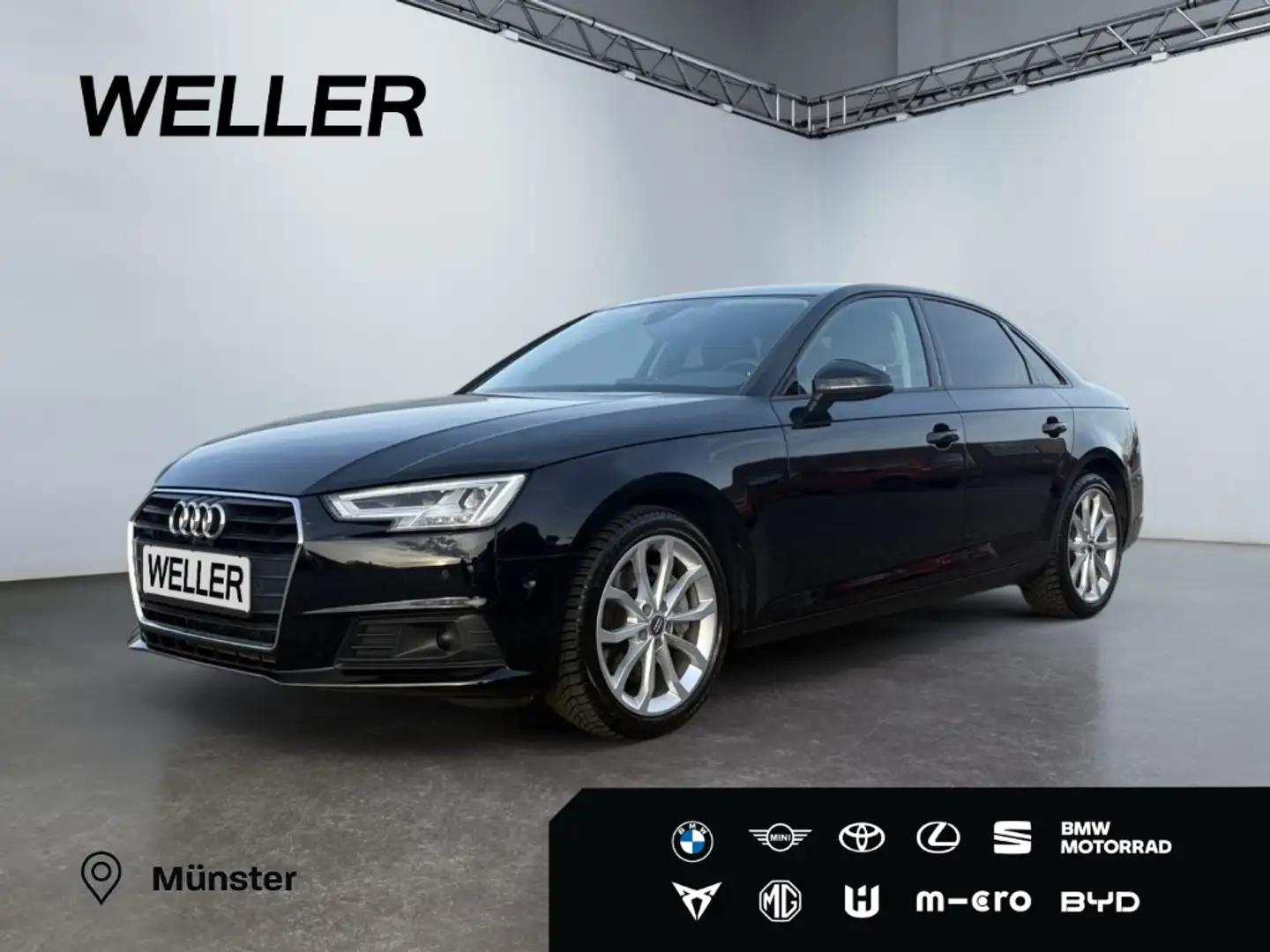 Audi A4 40 TDI S tronic *LED*Standheiz*el Sitze*360°* Nero - 1