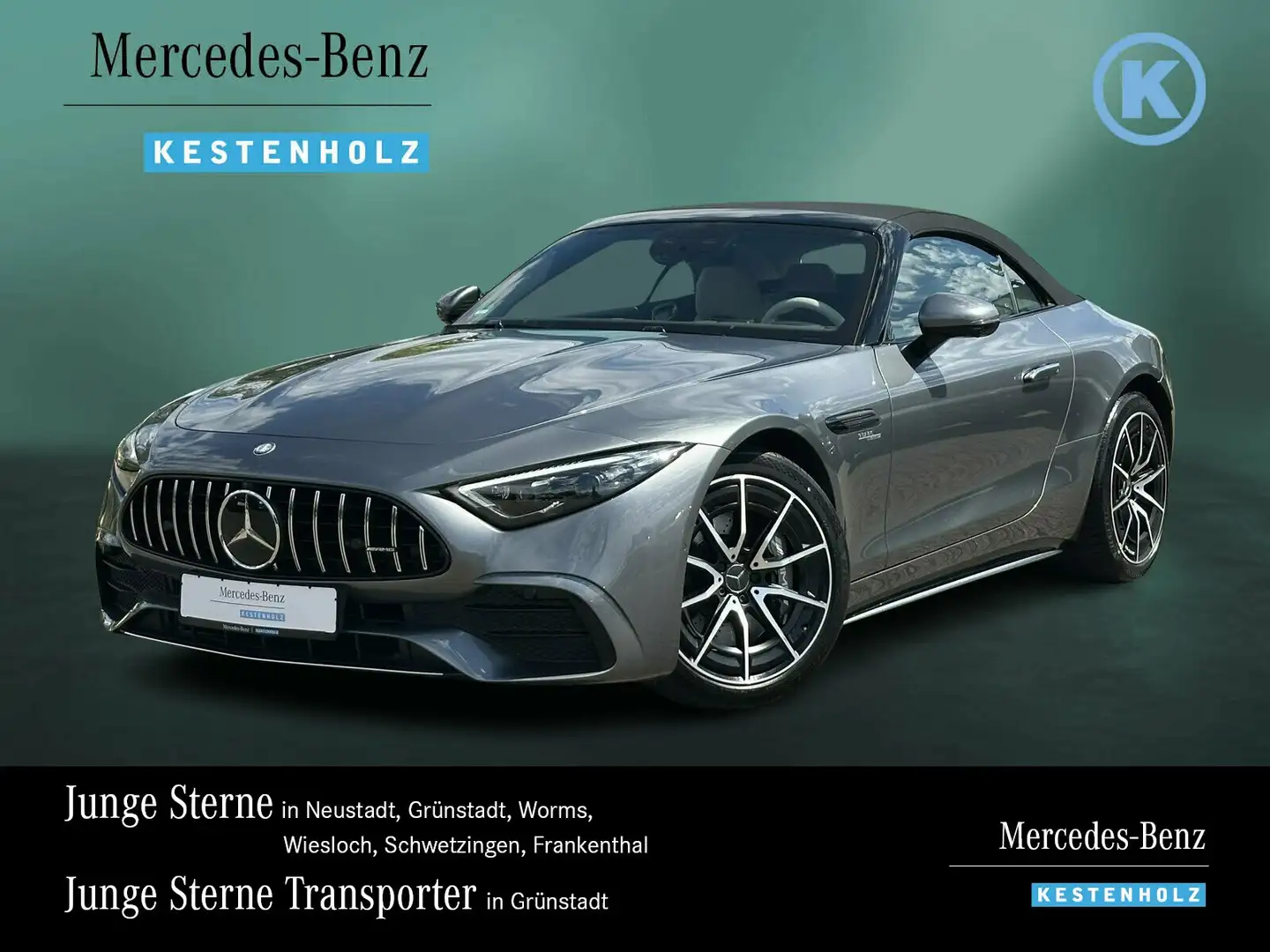 Mercedes-Benz SL 43 AMG SL 43 AMG DISTRO+360°+MEMORY+AIRSCARF+KEYLESS-GO Gris - 1
