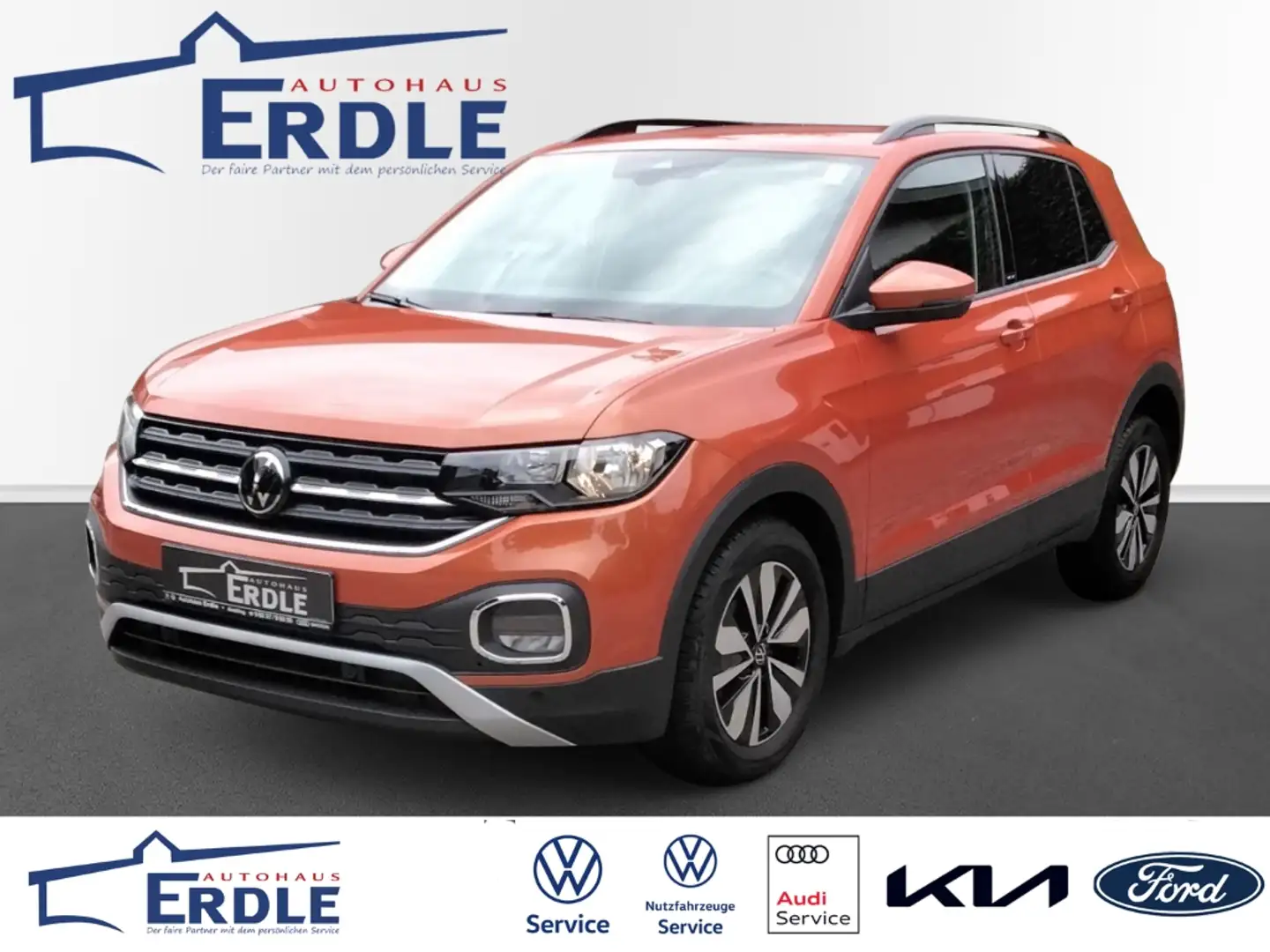 Volkswagen T-Cross Move 1.0 TSI *5 Jahres Gar. *Navi *ACC Naranja - 1