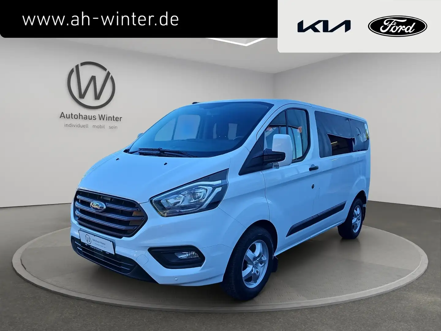 Ford Transit Custom 2,0 TDCI Trend Standhzg Klima v+h RFK Sitzhg weni Weiß - 1