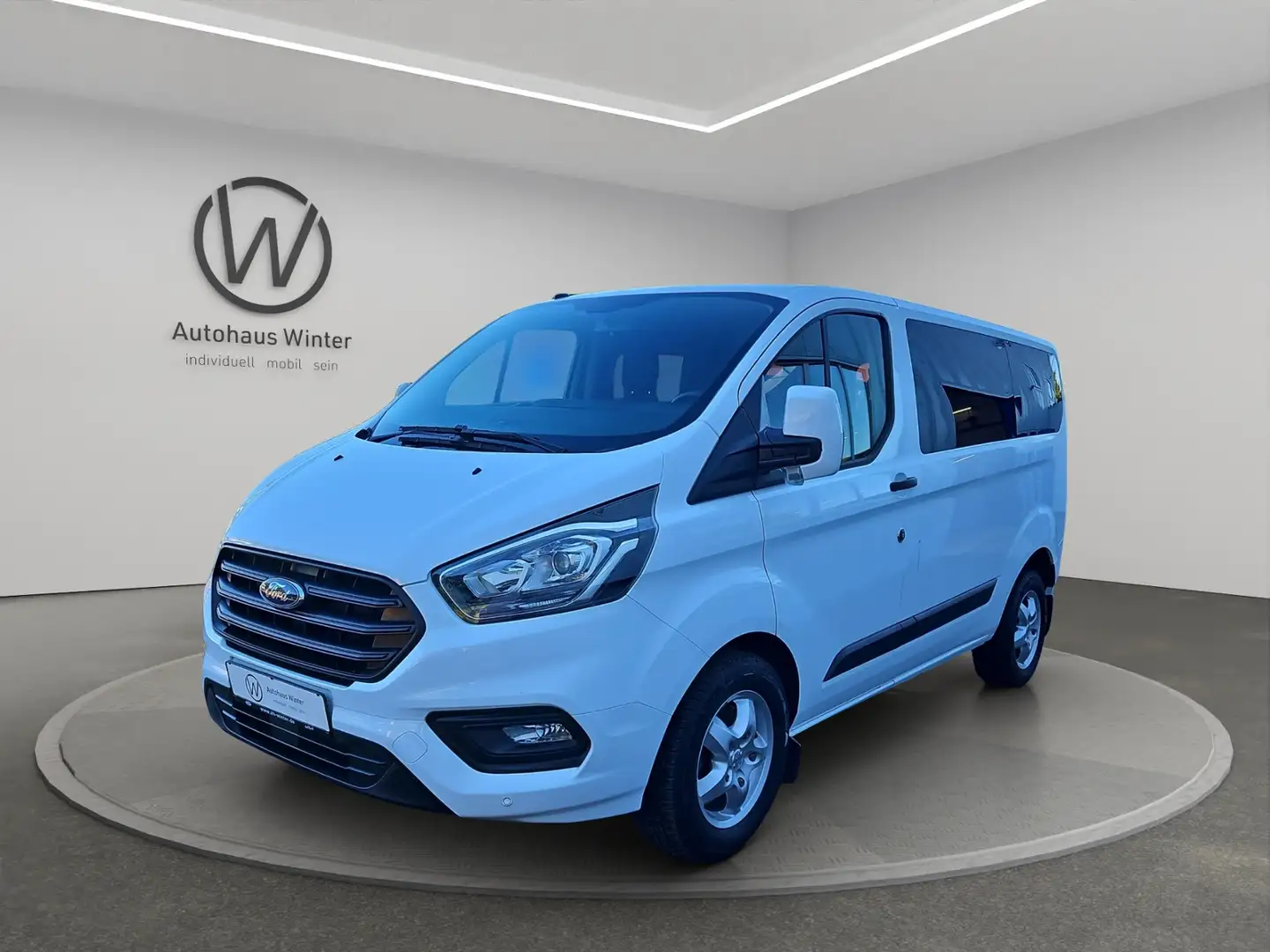 Ford Transit Custom 2,0 TDCI Trend Standhzg Klima v+h RFK Sitzhg weni Weiß - 2