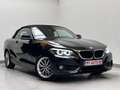 BMW 218 Cabrio 218i B.AUTO *** 12 MOIS DE GARANTIE *** Zwart - thumbnail 1