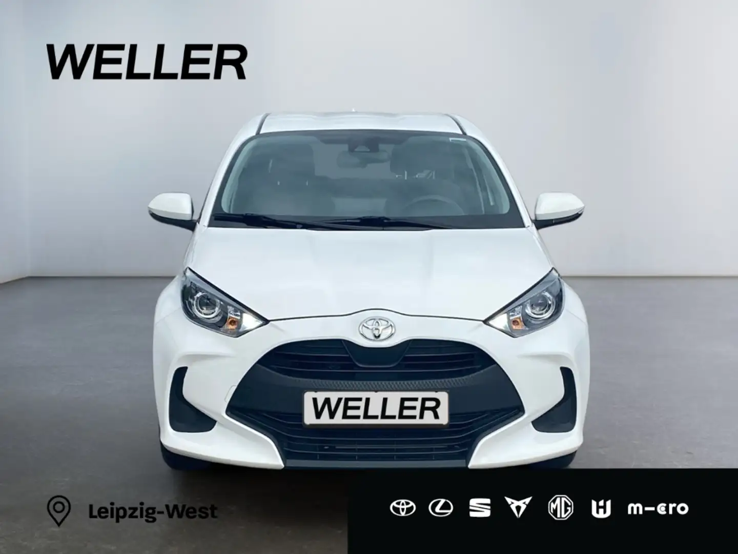Toyota Yaris 1.0 Comfort *ACC*CAM*CarPlay*Spurhalteass* Weiß - 2