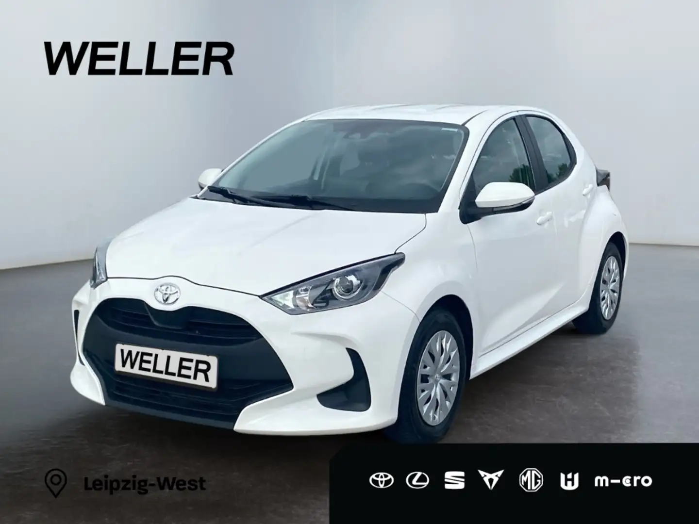 Toyota Yaris 1.0 Comfort *ACC*CAM*CarPlay*Spurhalteass* Weiß - 1