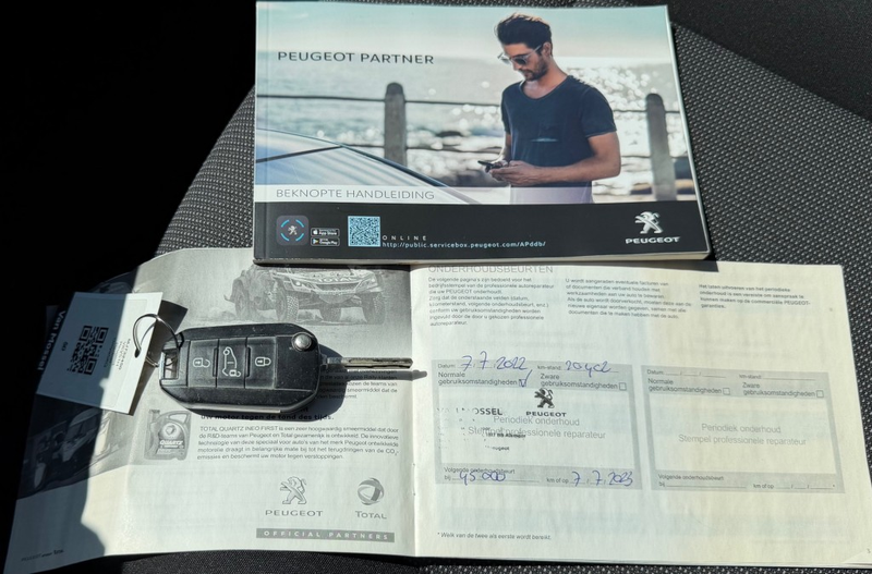 Peugeot Partner 1.5 BLEUHDI 56KW 76PK EURO 6 AIRCO/ CRUISE CONTROL — photo 23