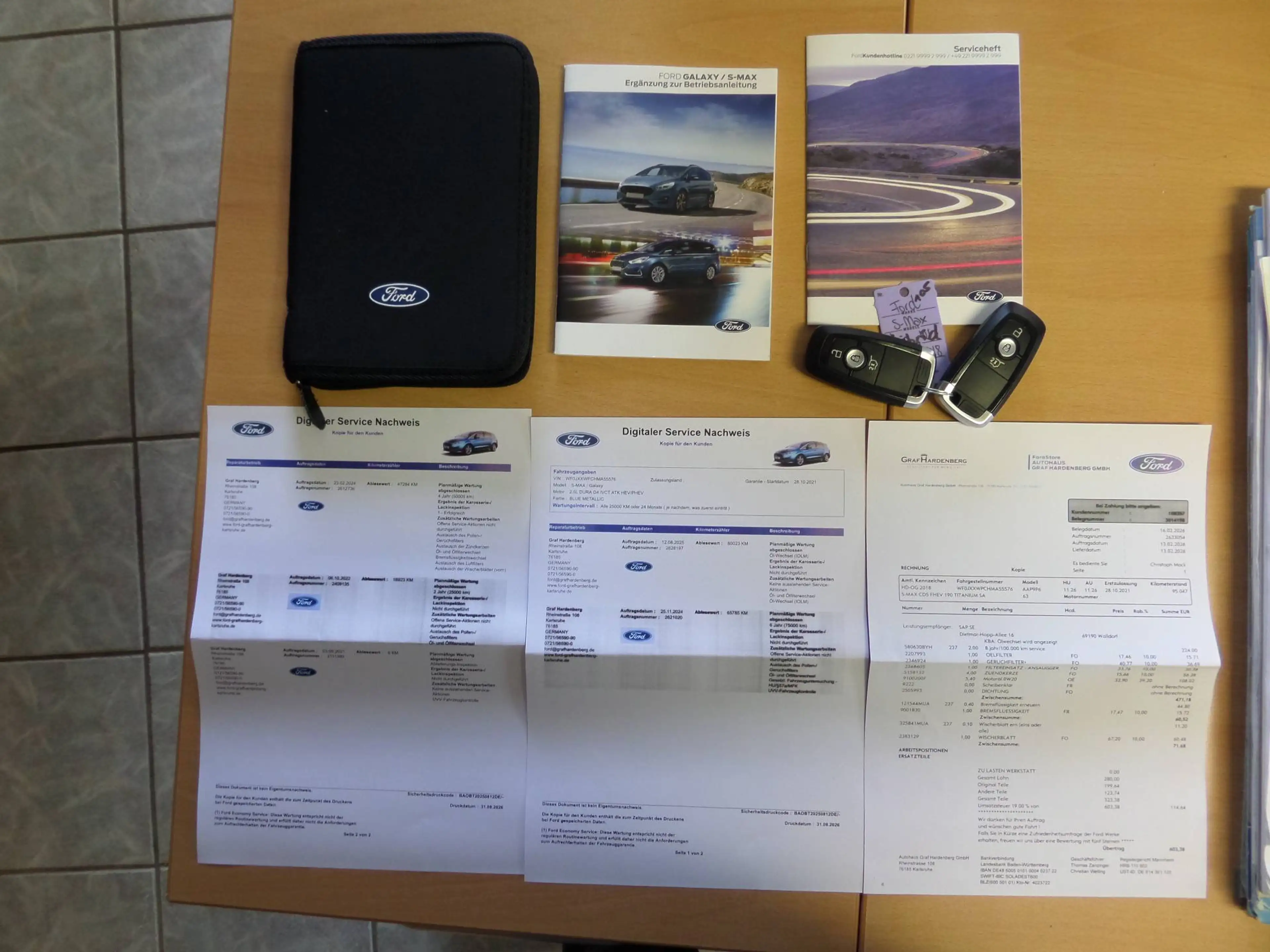Ford S-Max Hybrid Titanium+Family-Paket+7-Sitzer+Automatik+AHK+LED+ACC+Pano+Navi+Cam+SHZ+1.Hand — photo 12