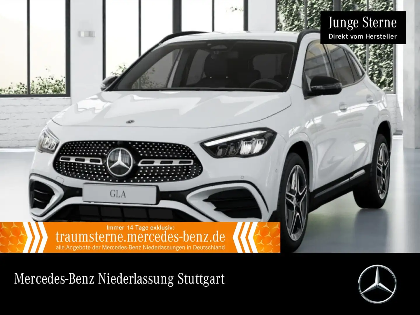 Mercedes-Benz GLA 250 e AMG+NIGHT+360°+AHK+LED+19"+TOTW+KEYLESS Weiß - 1