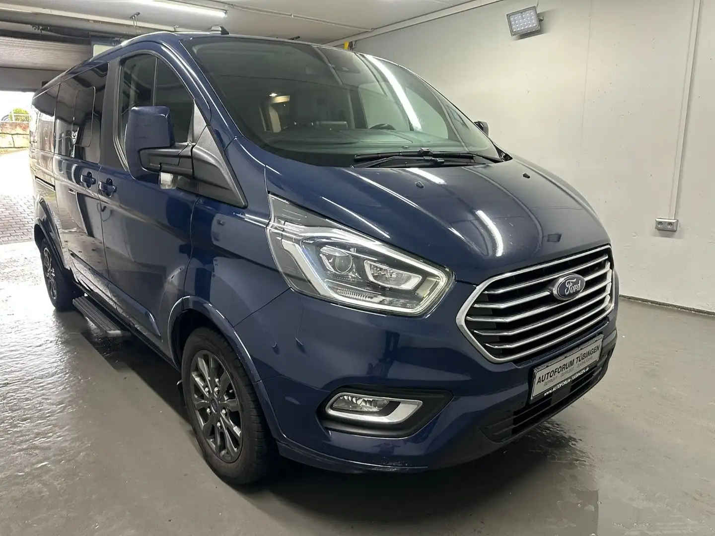 Ford Tourneo Custom 320 L2H1*8SITZE*AHK*ACC*SPURH* Blau - 2