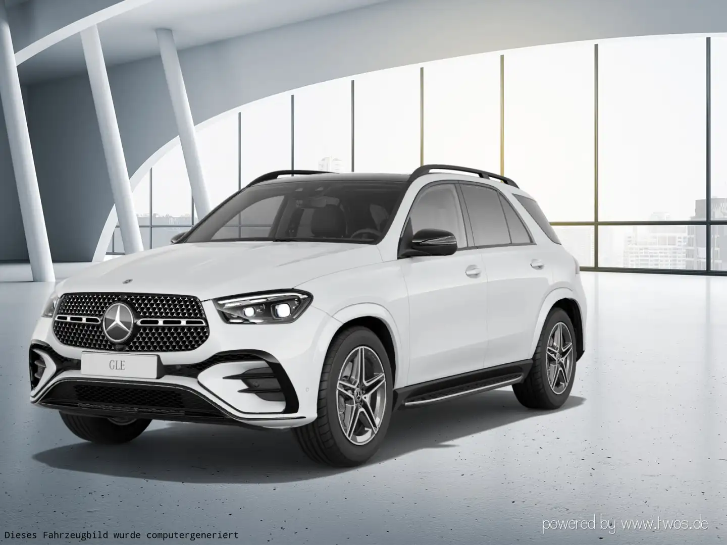 Mercedes-Benz GLE 450 GLE 450 d 4MATIC  AMG Line Navi/Pano.-Dach/Styling Weiß - 2