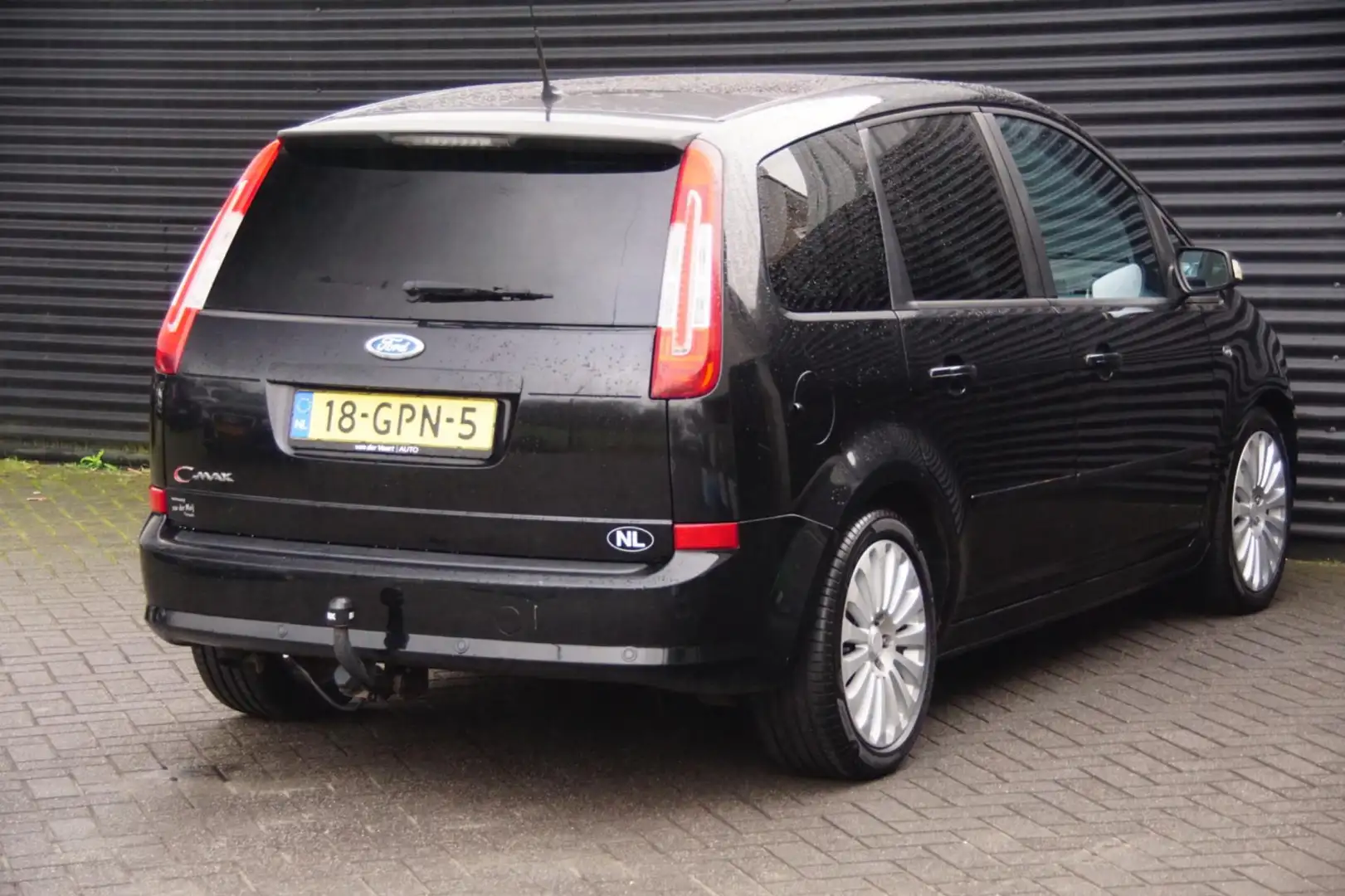 Ford C-Max 2.0-16V Titanium | Trekhaak | Schuifdak | Cruise | Schwarz - 2