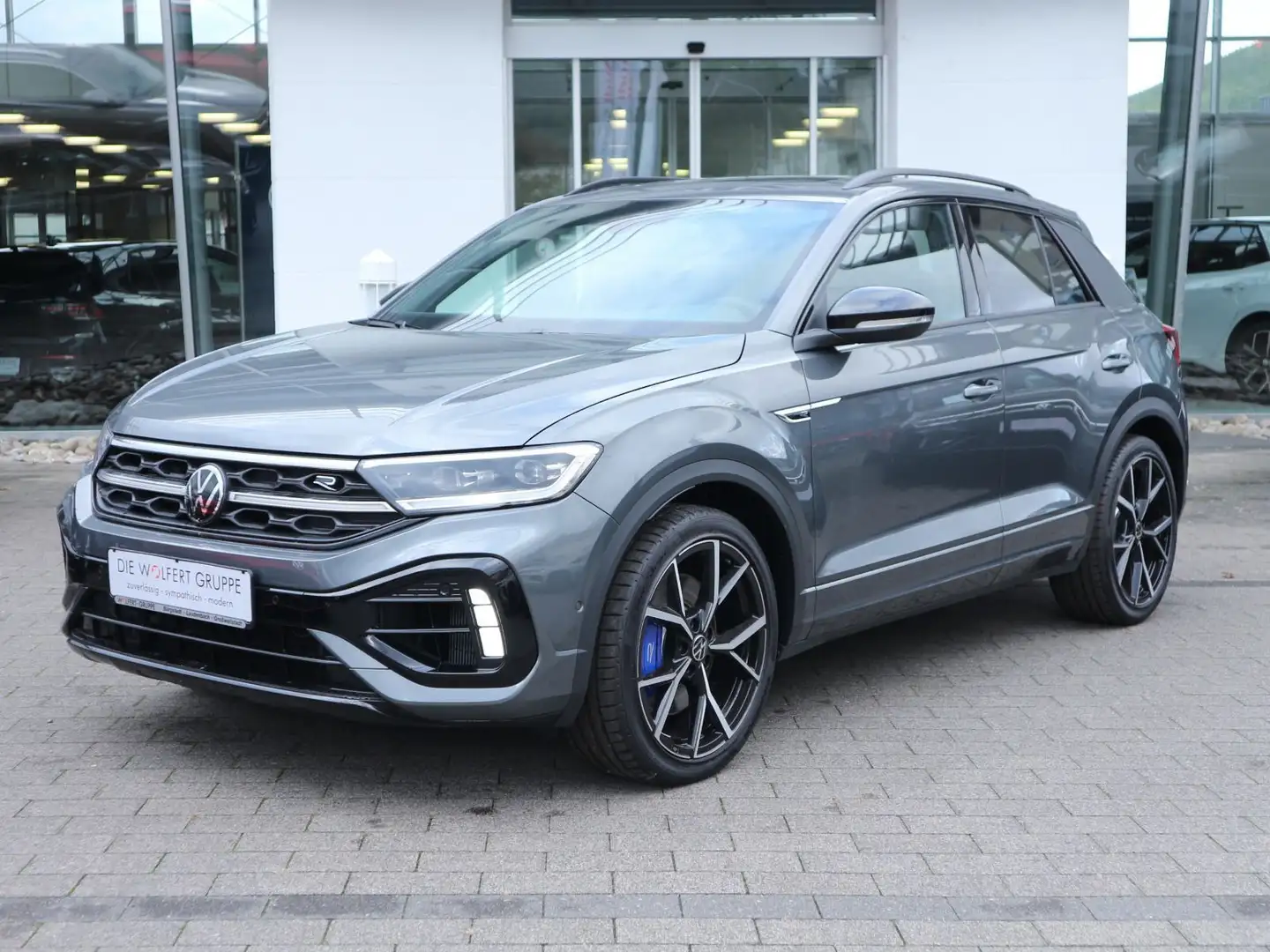 Volkswagen T-Roc R 2.0 l TSI OPF 4MOTION (300 PS) DSG *AHK* Gris - 2
