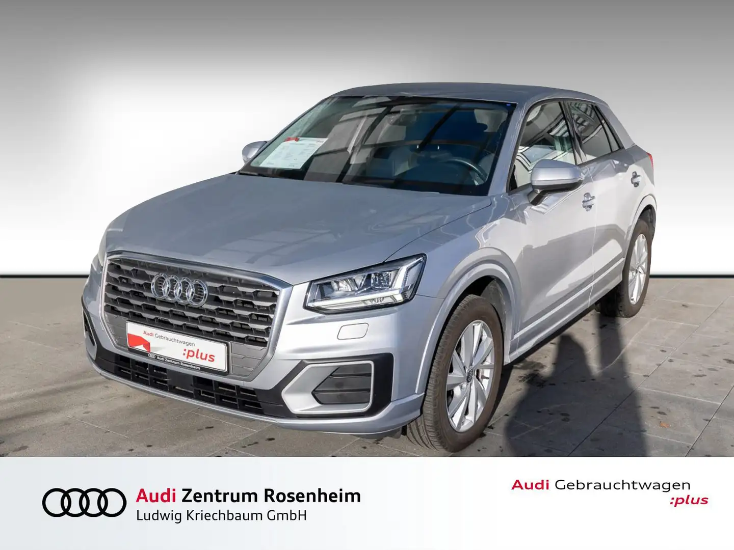 Audi Q2 sport 30 TFSI (LED,AHK,ASI,EPH,sound,SHZ,Navi) Silber - 1