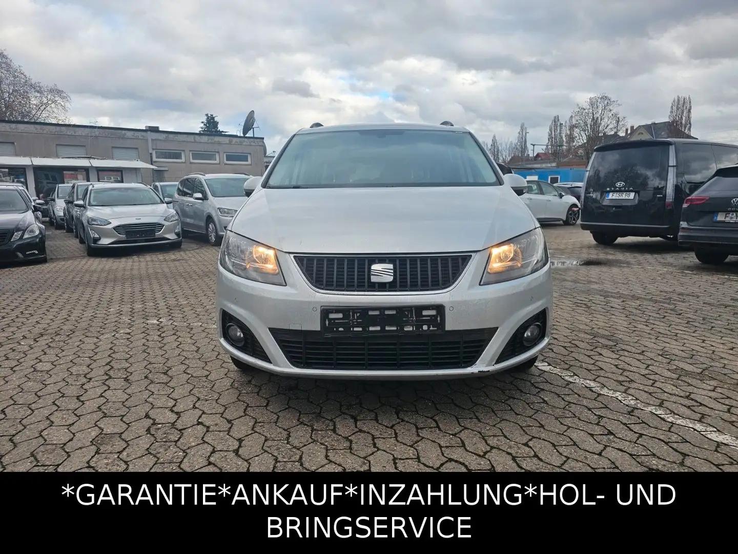 SEAT Alhambra 2.0TDI Style*DSG*7-Sitze*AHK*PDC*TMP Silber - 2