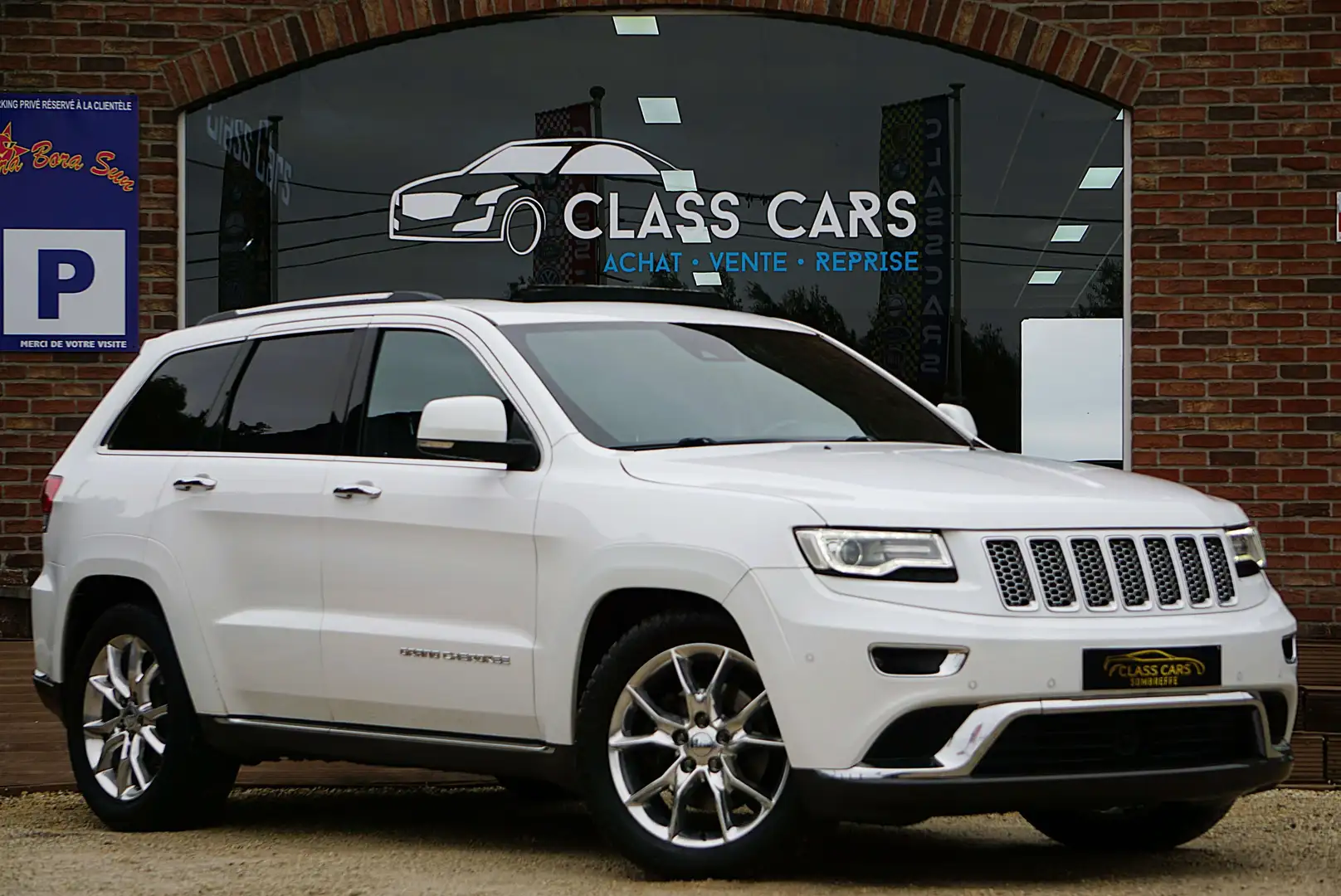 Jeep Grand Cherokee 3.0 V6 TD SUMMIT PANO DISTRONIC CAM TVA-BTW INCL Blanc - 2