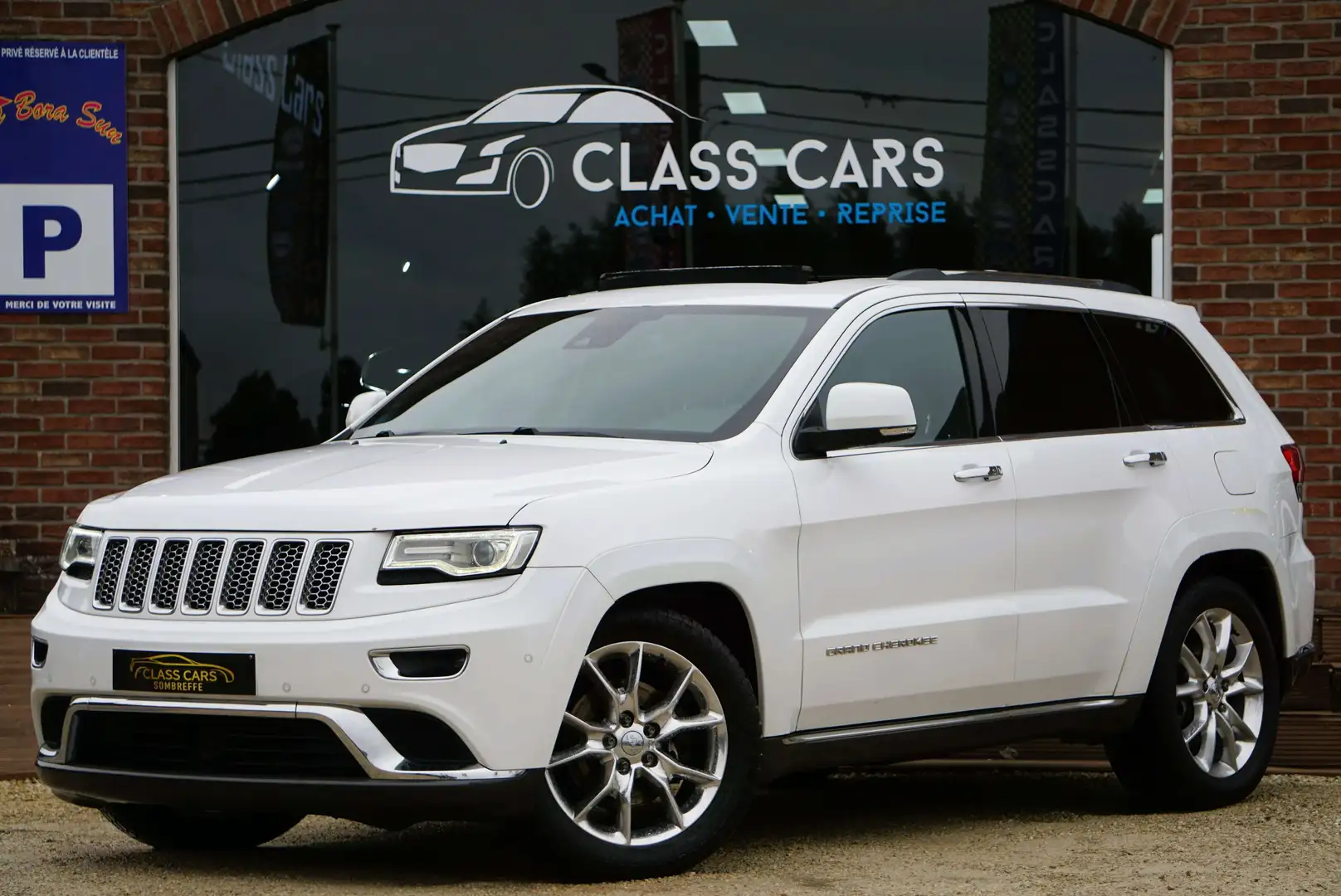 Jeep Grand Cherokee 3.0 V6 TD SUMMIT PANO DISTRONIC CAM TVA-BTW INCL Blanc - 1