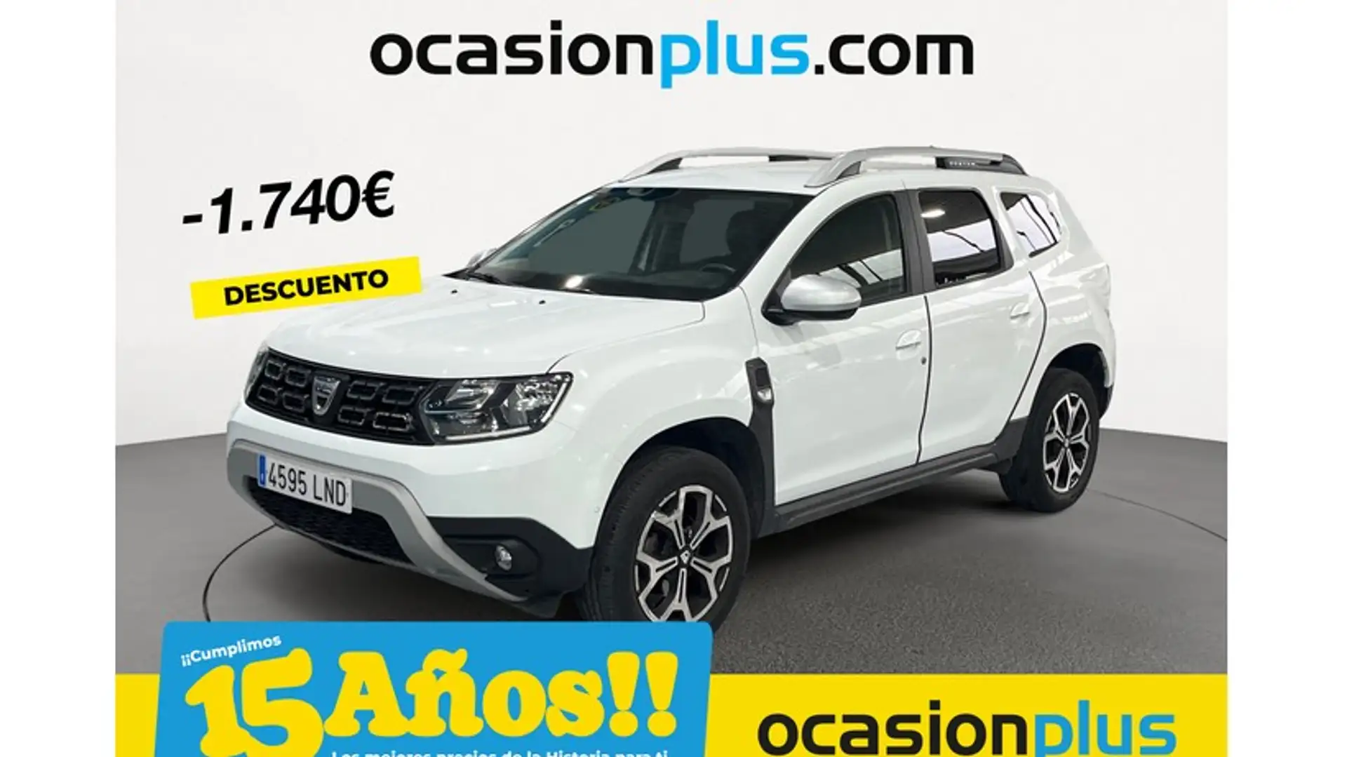 Dacia Duster TCE GPF Prestige 4x2 96kW Weiß - 1